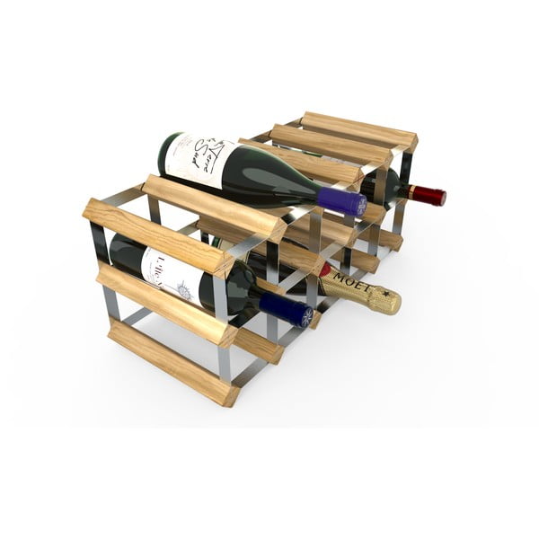 Дървена стойка за вино брой бутилки 15 - RTA