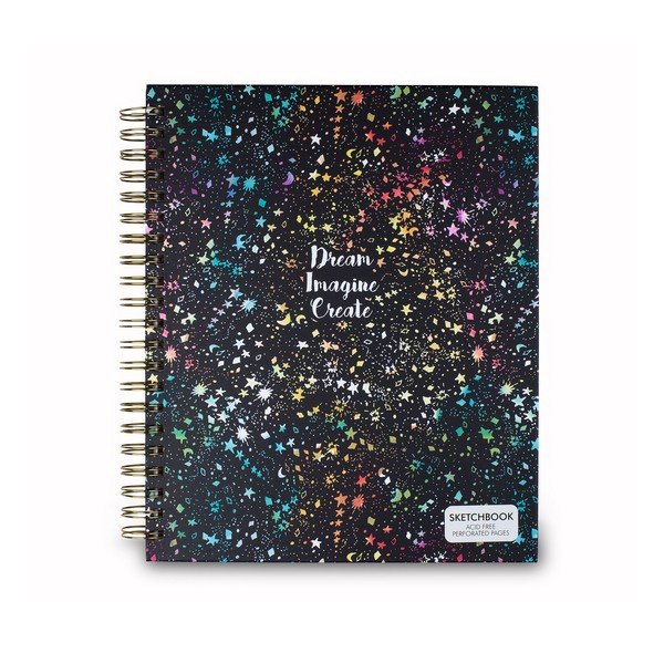 Тетрадка Black Dreams, 96 страници - Tri-Coastal Design