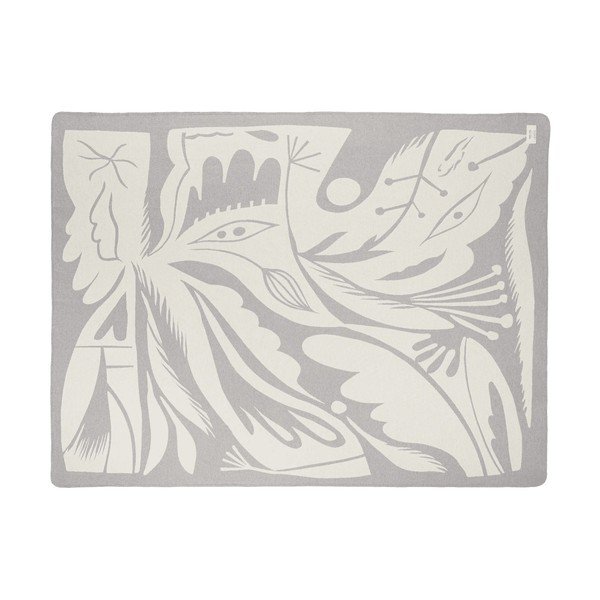 Светлосиво одеяло 165x200 cm Lino – noo.ma