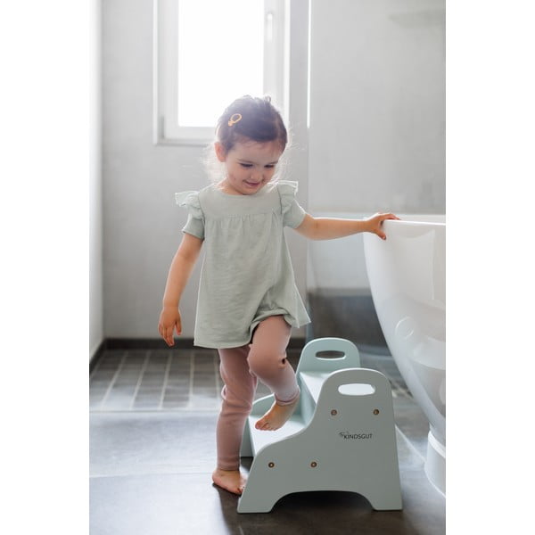 Светлосиня подвижна стълба Aquamarine – Kindsgut-image-1