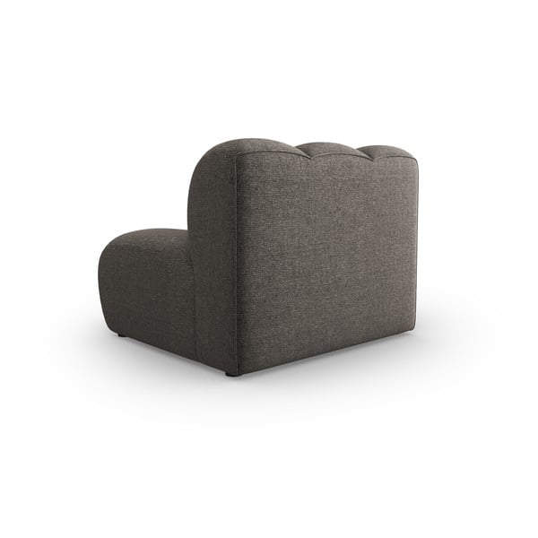 Тъмносив модулен диван (среден модул) Lupine – Micadoni Home-image-3