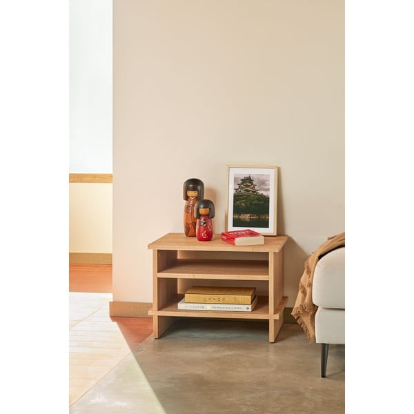 Нощно шкафче от декор от дъб в естествен цвят Inari – Teulat-image-1