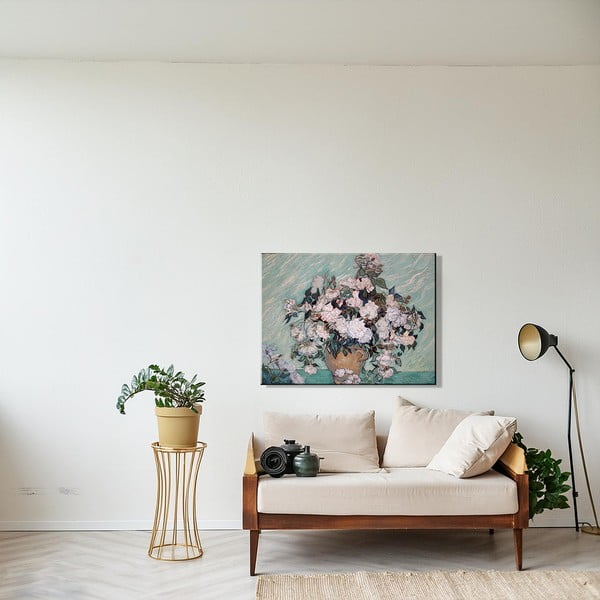 Репродукция на Винсент ван Гог - , 70 x 50 cm Rosas Washington - Fedkolor-image-1