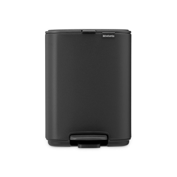 Тъмносиво стоманено кошче за боклук с педал 4 l Bo – Brabantia-image-2