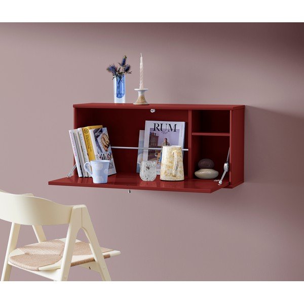Червена стенна маса Mistral 053 - Hammel Furniture-image-1