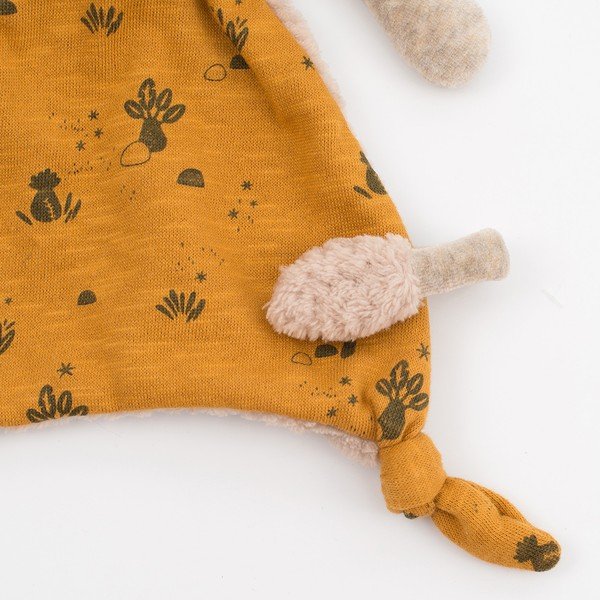Жълта подложка за спане Lion - Moulin Roty-image-2