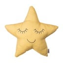 Жълта бебешка възглавница с памук Mike & Co. NEW YORK Възглавница играчка звезда, 35 x 35 cm - Mike & Co. NEW YORK