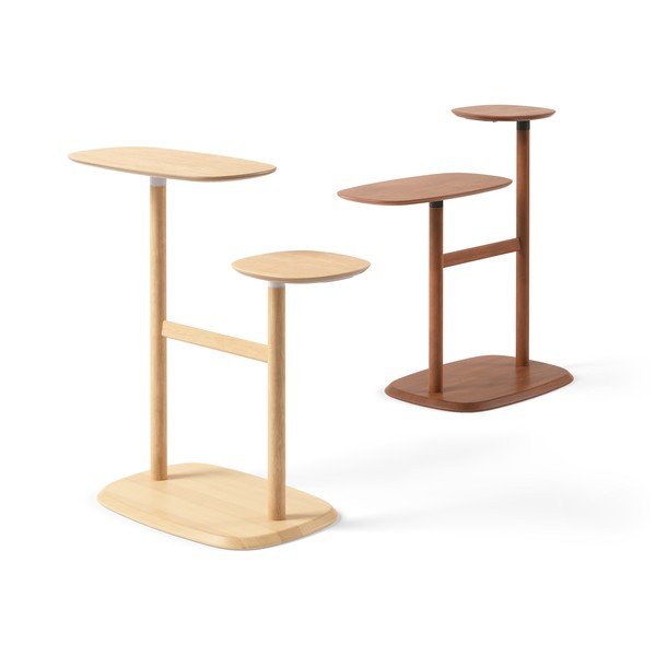 Масичка за кафе от букова дървесина 36x87 cm Swivo - Umbra-image-3