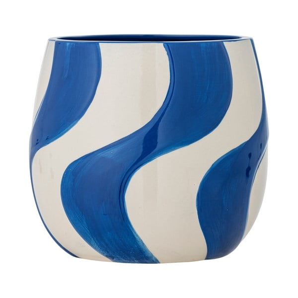 Глинено ръчно рисувано покритие за кашпа ø 20,5 cm Romy – Bloomingville