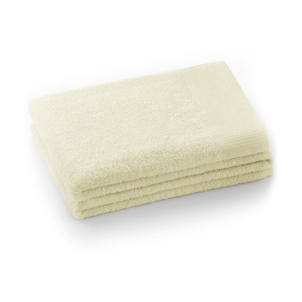 Кремава памучена кърпа от тери 50x100 cm Amari – AmeliaHome
