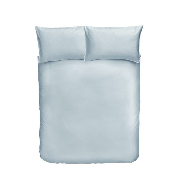Класическо сиво спално бельо от памучен сатен, 135 x 200 cm - Bianca