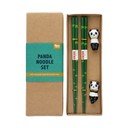 Зелени дървени пръчици в комплект 2 бр. за 2 души Panda – Rex London