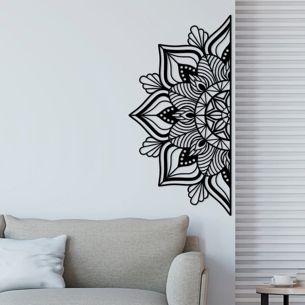 Метална декорация за стена 118x59 cm Mandala - Wallity-image-2