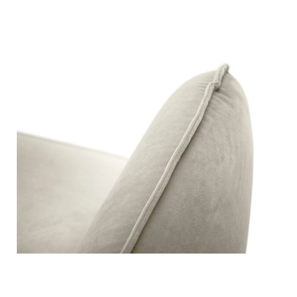 Кресло от бежово кадифе Vienna - Cosmopolitan Design-image-2