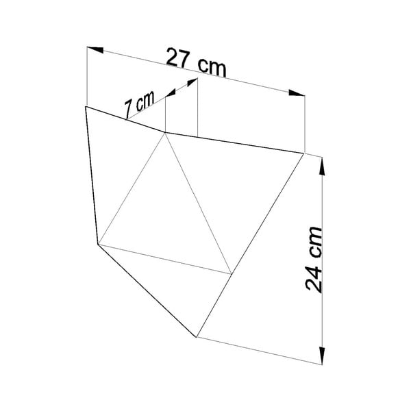 Бяла стенна лампа Estel - Sollux-image-2