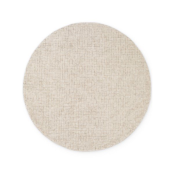 Бежов вълнен кръгъл килим ø 160 cm Eloise – Hanse Home