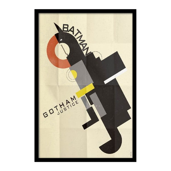 Plakát Batman Gotham, 35x30 cm