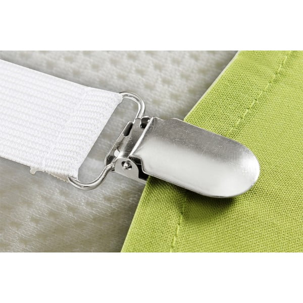 Бели ластици за чаршафи в комплект от 3 бр. 2,5x100 см - Maximex-image-1