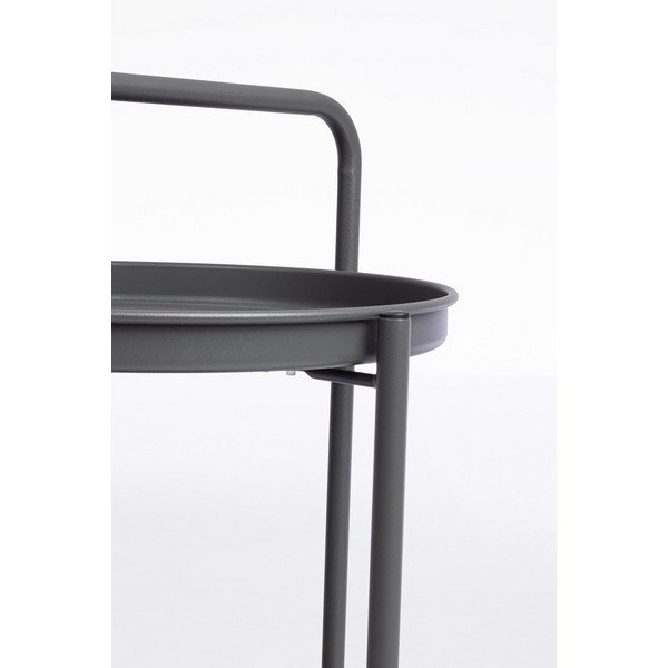 Стоманена маса за сервиране ø 44,5 cm Austin – Bizzotto-image-2