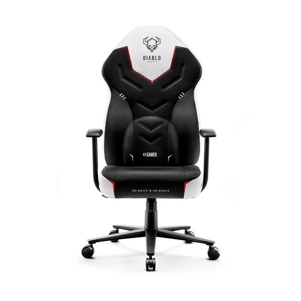 Черен гейминг стол X-Gamer 2.0 – Diablo Chairs-image-1