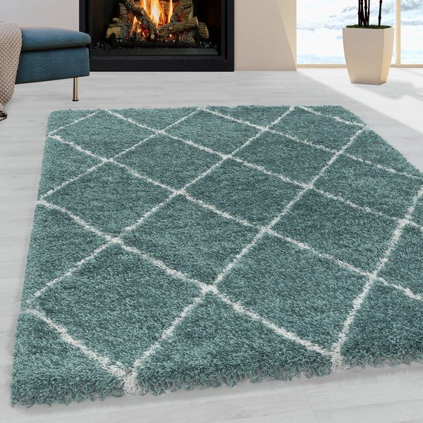 Тюркоазен килим 80x150 cm Alvor – Ayyildiz Carpets-image-1