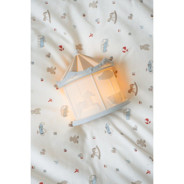 Светложълто детско спално бельо за детско креватче от органичен памук 100x140 cm Vintage Toys – Cam Cam Copenhagen-image-4