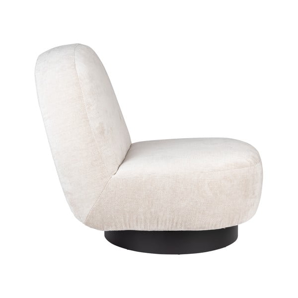 Кремаво кадифено кресло Eden - Zuiver-image-3