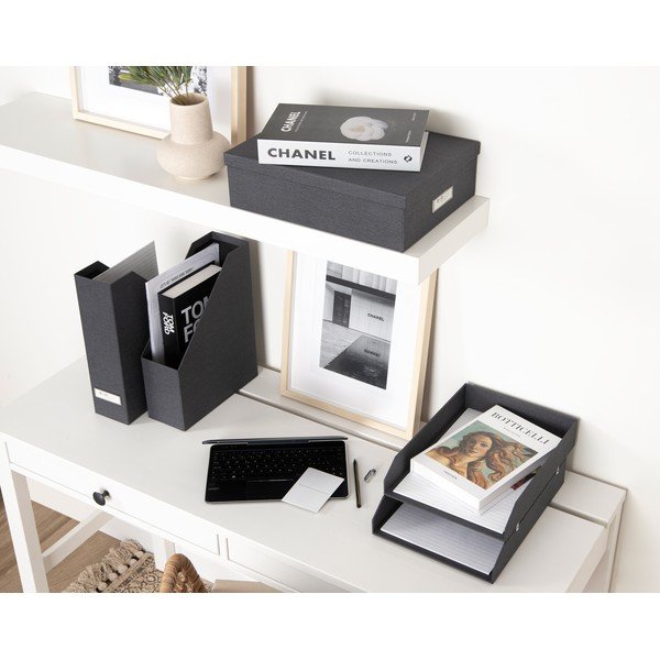 Картонени органайзери за докумнети в комплект от 5 бр. Holger – Bigso Box of Sweden-image-2