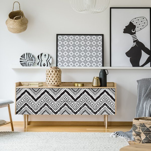 Декоративни тапети за мебели Етнически Yawo - Ambiance-image-1