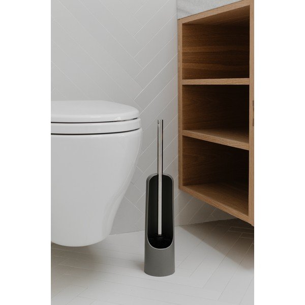 Сива пластмасова четка за тоалетна Touch - Umbra-image-1