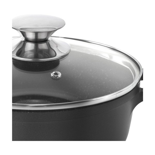 Алуминиев съд със стъклен капак, ø 28 cm Grande - Orion-image-2