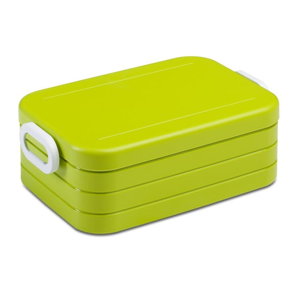 Limetkově zelený obědový box Mepal Break Midi
