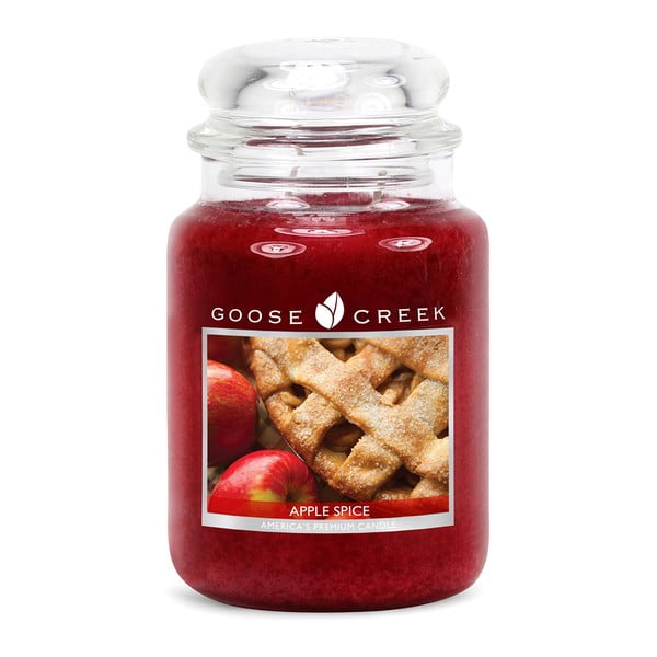 Ароматизирана свещ в стъклен буркан Apple Spice, 150 часа горене - Goose Creek
