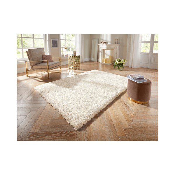 Кремав и бял килим Talence, 80 x 150 cm Lovely - Elle Decoration-image-4