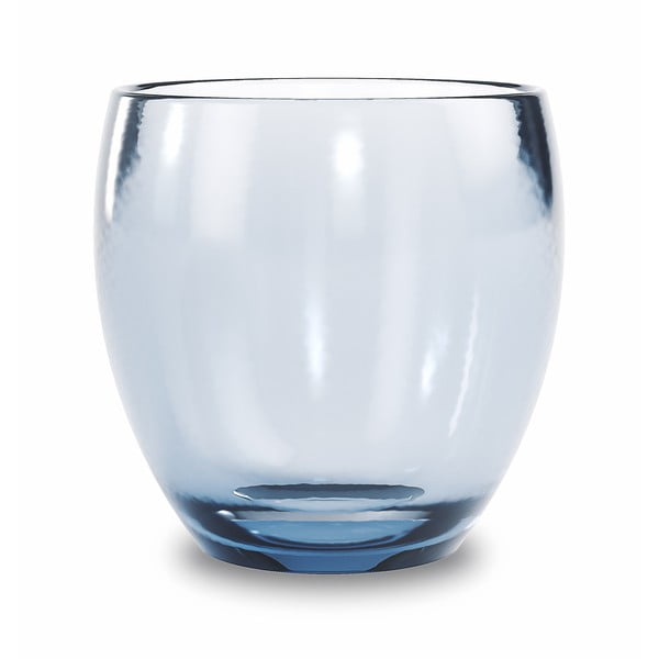 Синя пластмасова чаша за четки за зъби Droplet - Umbra