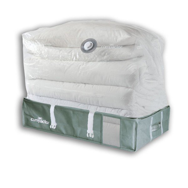 Зелена кутия за съхранение под леглото XXL Green Edition 3D Vacuum Bag, - Compactor-image-1
