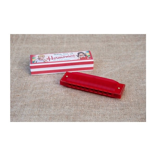 Červená harmonika Rex London Traditional-image-4