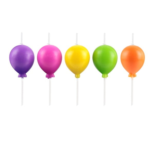 Комплект от 5 свещи Ballons - Le Studio