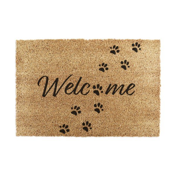 Изтривалка от кокосови влакна 60x90 cm Welcome Paws – Artsy Doormats