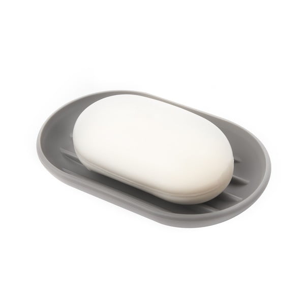 Сив пластмасов диспенсер за сапун Touch - Umbra-image-4