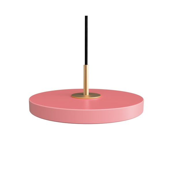 Розово LED висящо осветително тяло с метален абажур ø 15 cm Asteria Micro – UMAGE