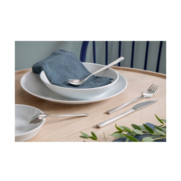 Прибори за хранене от неръждаема стомана в сребрист цвят 16 бр. Fuga – Gense-image-1