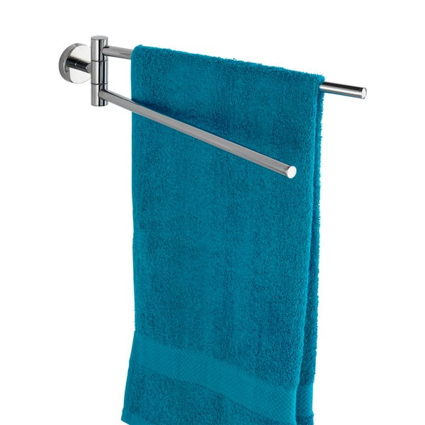 Стенна поставка за кърпи от неръждаема стомана лъскаво сребро Bosio – Wenko-image-2