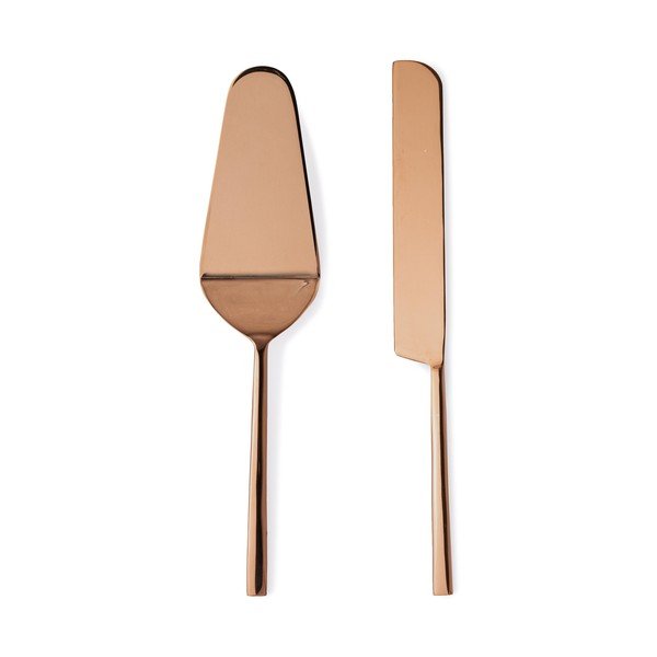 Комплект за сервиране на торта 2 бр. от неръждаема стомана Hestia – Bizzotto