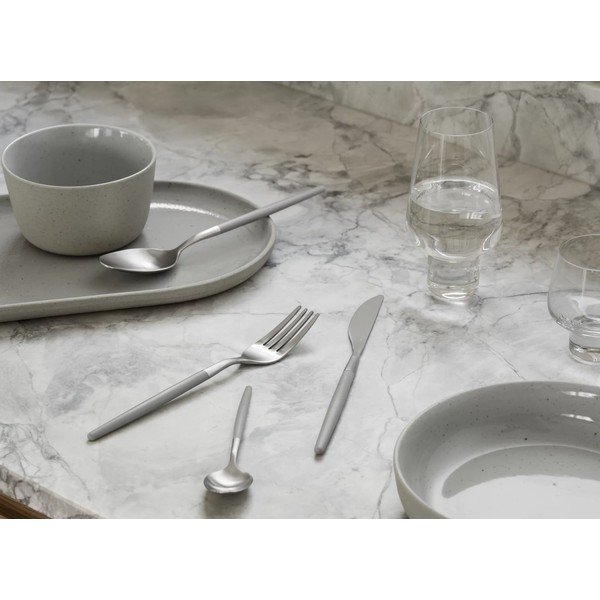 Светлосиви/сребърни прибори за хранене от неръждаема стомана 16 бр Maxime - Blomus-image-1
