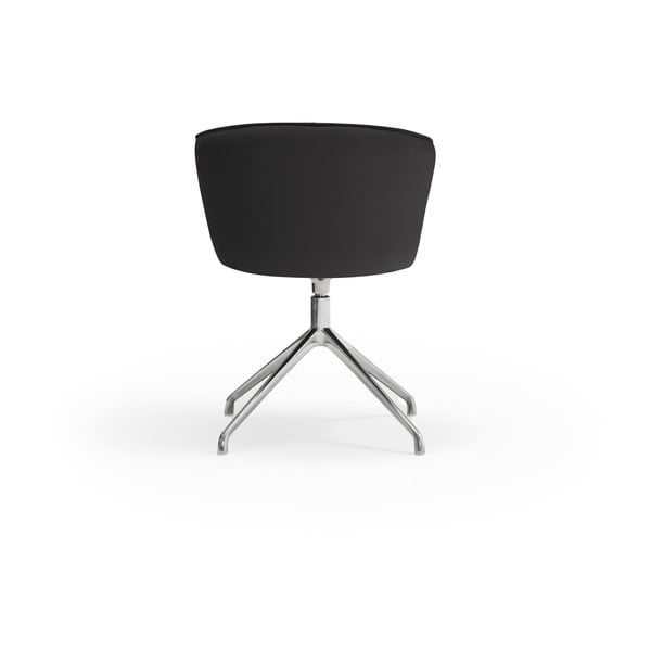 Черни тапицирани трапезни столове в комплект 2 бр. Add – Teulat-image-3