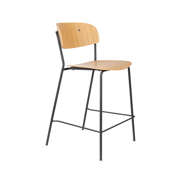 Бар столове в естествен цвят в комплект от 2 броя 89 cm Jolien - White Label