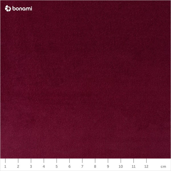 Виненочервен диван с черни крачета Mazzini Sofas Amelie, 188 cm-image-1