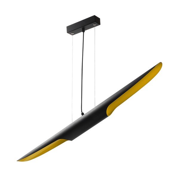 Черно висящо осветително тяло Efsun - Opviq lights-image-2