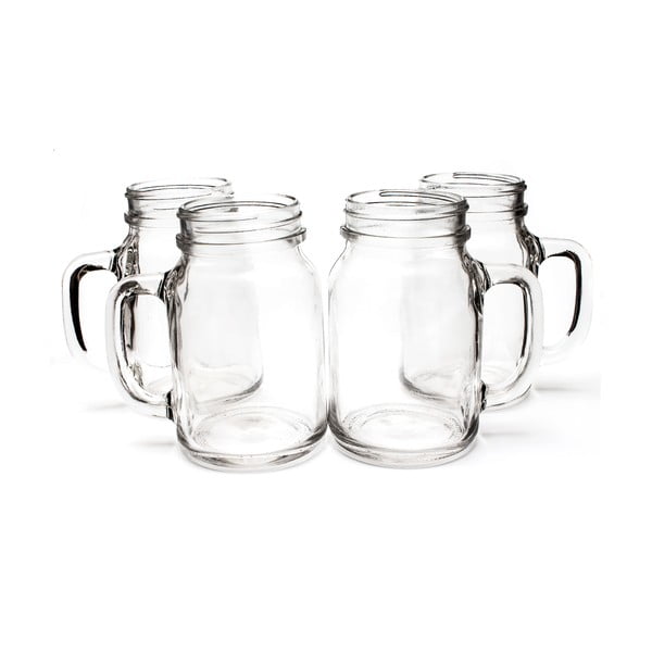 Комплект от 4 буркана Mason, 620 ml - Original Products